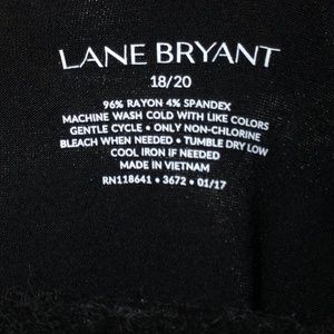 Lane Bryant Tops - Lane Bryant Black Tee | Size 18/20 Lane Bryant Tops - Lane Bryant Black Tee | Size 18/20